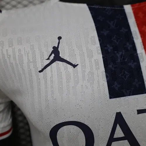 نسخة لاعب 2026/2027 Paris Saint-Germain إصدار خاص أبيض قميص كرة قدم جودة تايلاندية  — view 4