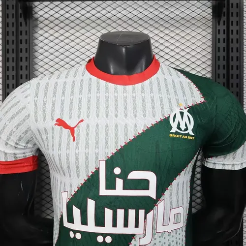 2026/2027 Version Joueur Édition Spéciale 02 Maillot de Football Olympique de Marseille  landaise — view 3