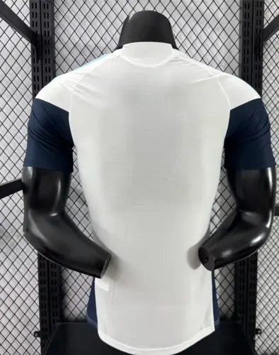 2026 Spielerversion Argentinien Trainingsanzug Weiß Fußballtrikot  — view 2