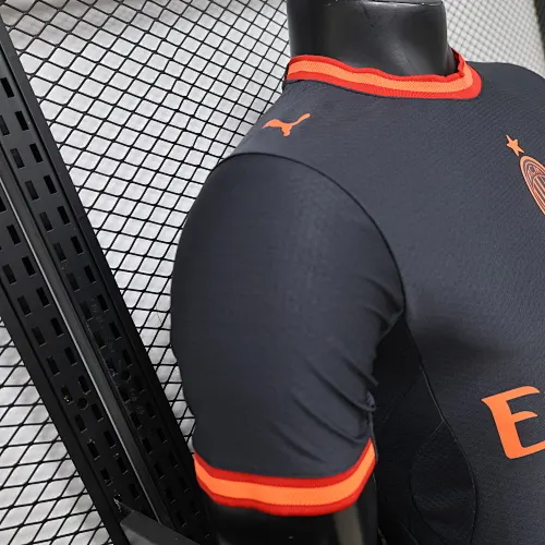 2026/2027 Versión Jugador AC Milan Tercera Suplente Camiseta de Fútbol   — view 4