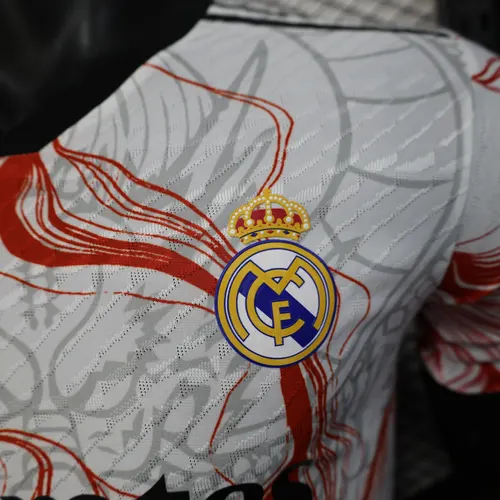 قميص كرة قدم ريال مدريد الإصدار الخاص 12 نسخة اللاعب 2025/2026 جودة تايلاندية — view 5