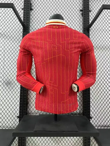 Maillot Domicile Liverpool Version Joueur Manches Longues 2024/2025  — view 2