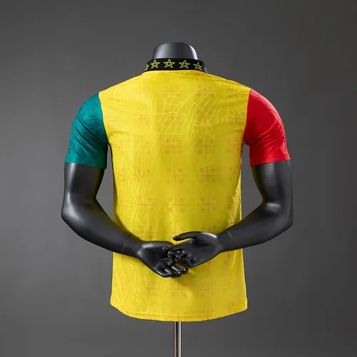 Camisa de Futebol Amarela Edição Comemorativa Nacional Versão Jogador Gana 2025 AAA qualidade fã — view 2