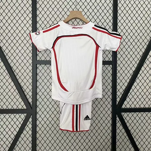 2006/2007 Retro AC Mailand Auswärts Fußballtrikot  Kindergröße — view 2