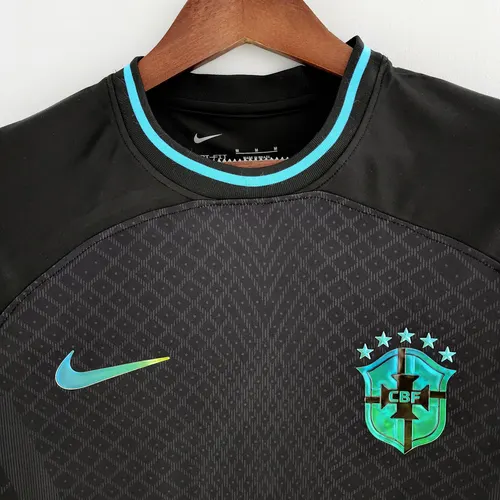 2022 Brasilien Konzept Edition Trikot Schwarz — view 5