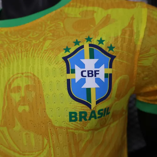 2025/2026 Player Version Brazil Special Edition 04 Football Jersey  — view 5