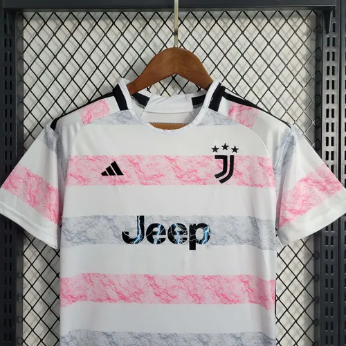 2023/2024 Juventus Away Soccer Jersey  Kids Size — view 5