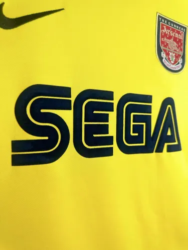Camiseta de Fútbol Retro Visitante Arsenal 2000-2001  — view 4