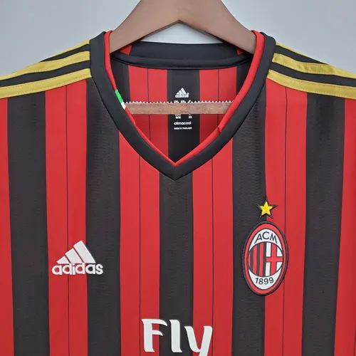 2013/2014 Retro AC Milan Home Football Shirt  — view 3