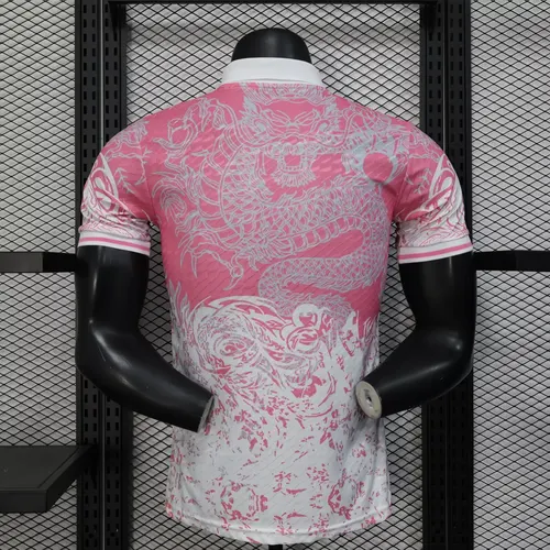 2025/2026 Player Version Real Madrid Special Edition Pink Football Jersey  — view 2
