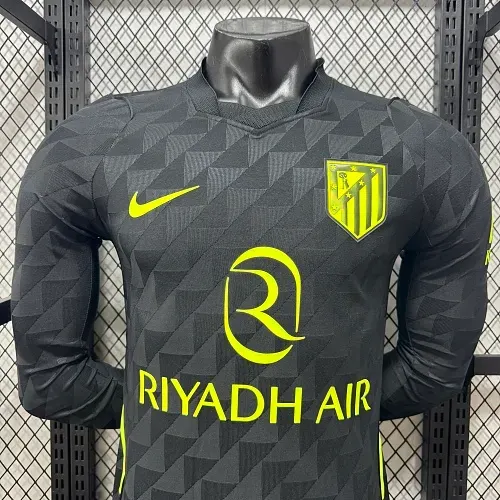 Camisa de Futebol Atlético de Madrid 2026/2027 Fora Manga Longa Versão Jogador   — view 5