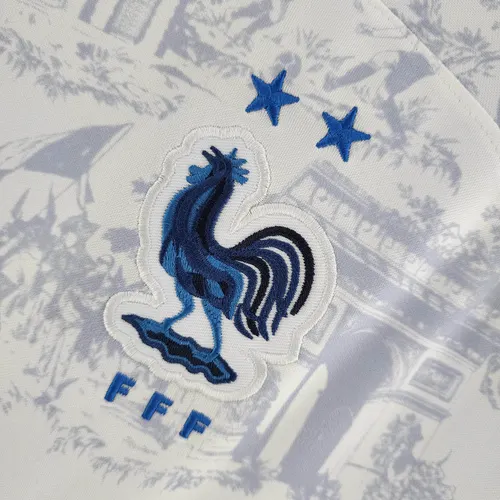 2022 FIFA-Weltmeisterschaft Frankreich Auswärts Fußballtrikot Weiß — view 5