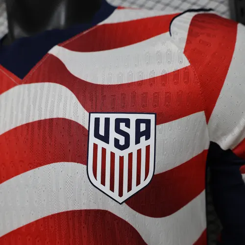 Maillot de football domicile États-Unis manches longues 2026 Version Joueur AAA qualité fan — view 5