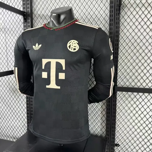 2025/2026 Long Sleeves Player Version Bayern Munich Third Away Football Shirt  — view 10