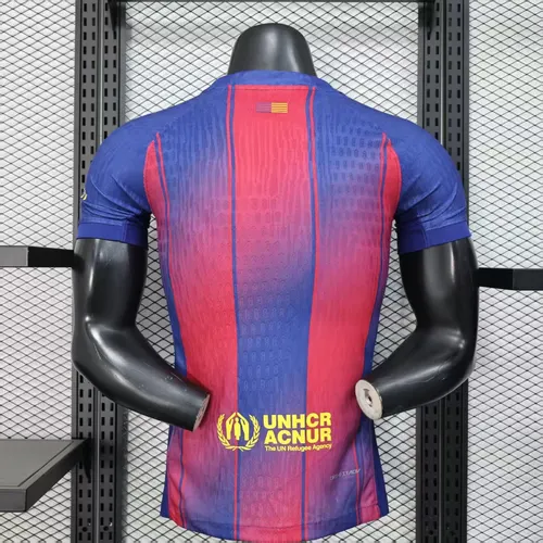 2025/2026 Spielerversion Barcelona Heim Derby Sonderedition Fußballtrikot  — view 2