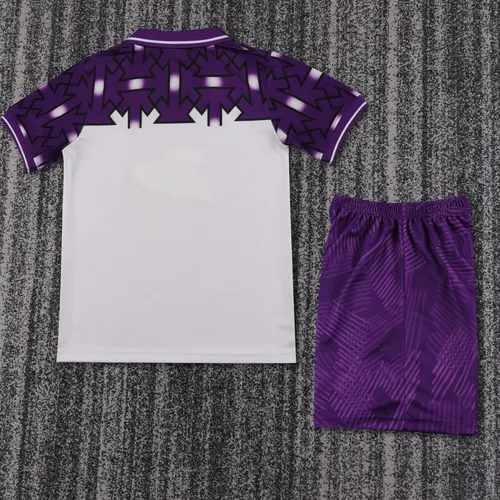 1992-1993 Retro Fiorentina Auswärts Fußballtrikot AAA fan-gradät Kindergröße — view 2