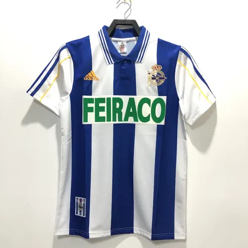 Camiseta de Fútbol Retro Local Deportivo 1999-2000  — view 1