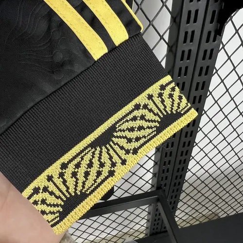 2025 Langarm Mexiko National Trophäenausgabe schwarzes Fußballtrikot AAA Fan-Qualität — view 8
