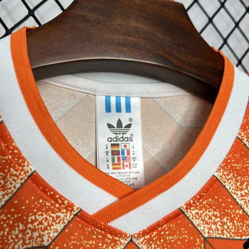 1998 Retro Netherlands National Team Home Football Shirt  — view 9