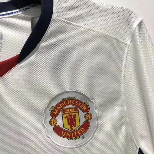 Camiseta de Fútbol Retro Manga Larga 2008/2009 Visitante Manchester United  — view 6