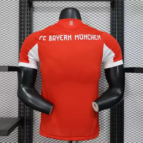 2025/2026 Player Version Bayern Munich Home 01 Football Shirt  — view 2