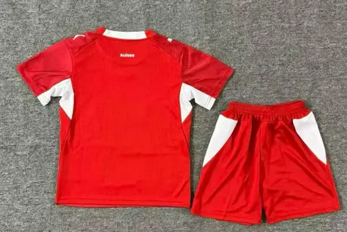 2026 Suiza Local Camiseta de Fútbol   Talla Infantil — view 2