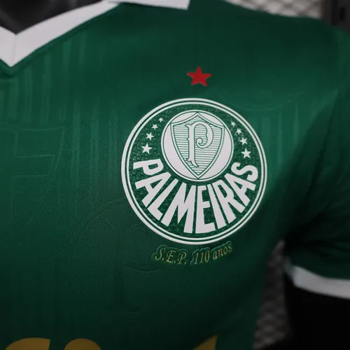 2024/2025 Player Version Palmeiras Home Jersey  — view 7