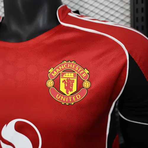 2025/2026 Player Version Manchester United Home 01 Football Shirt  — view 5