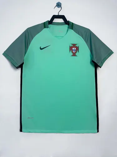 2016 Retro Portugal Away Football Shirt 