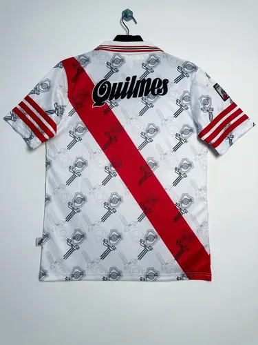 1996-1997 Retro River Plate Equipación Local Camiseta de Fútbol  — view 2