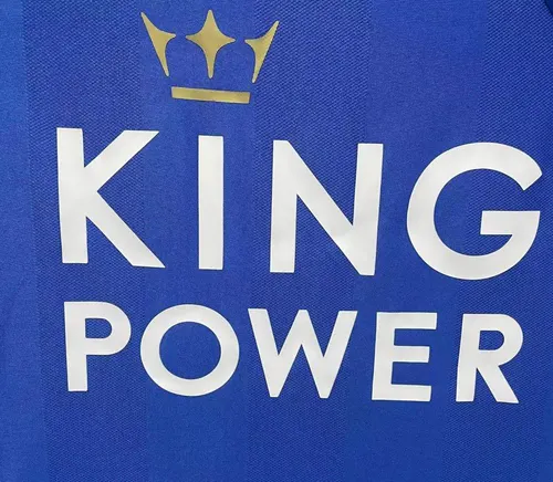 Camisa de Futebol Retro Leicester City Casa 2015-2016  — view 6