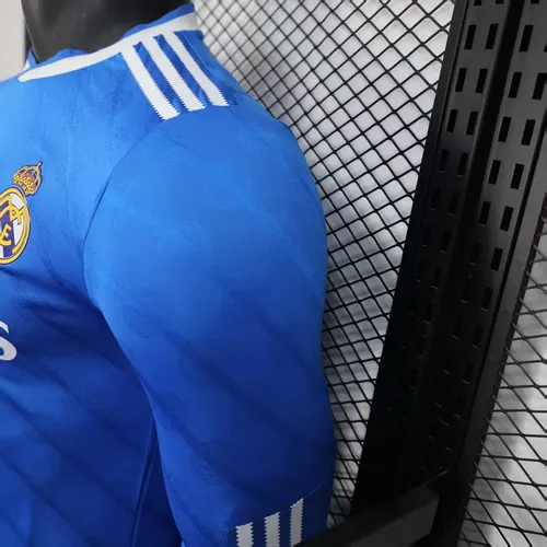 2025/2026 Manga Larga Versión Jugador Camiseta de Fútbol Tercera Visitante del Real Madrid  — view 7