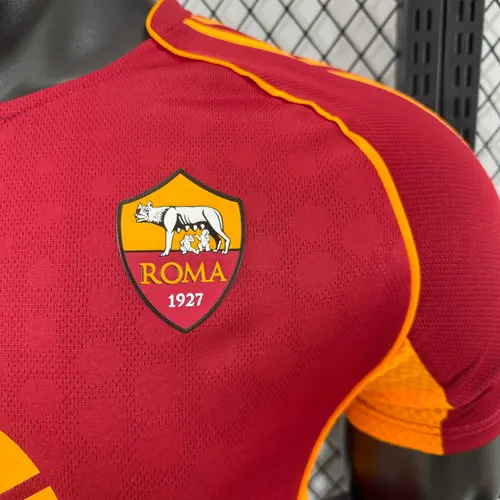 2025/2026 Spielerversion Roma Heim Fußballtrikot  — view 5