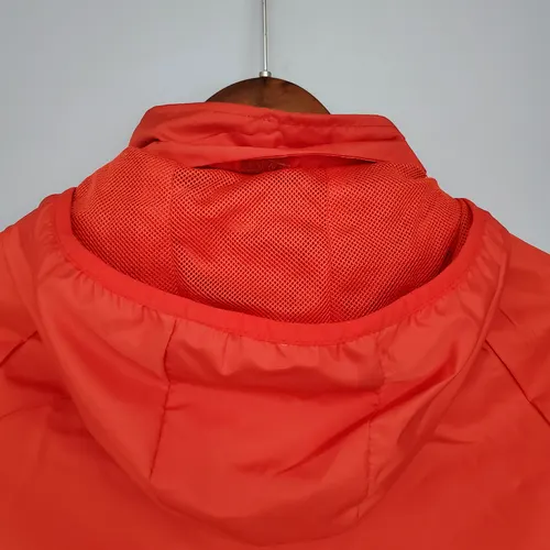 2021/2022 Liverpool Windbreaker Red Soccer Jersey  — view 7