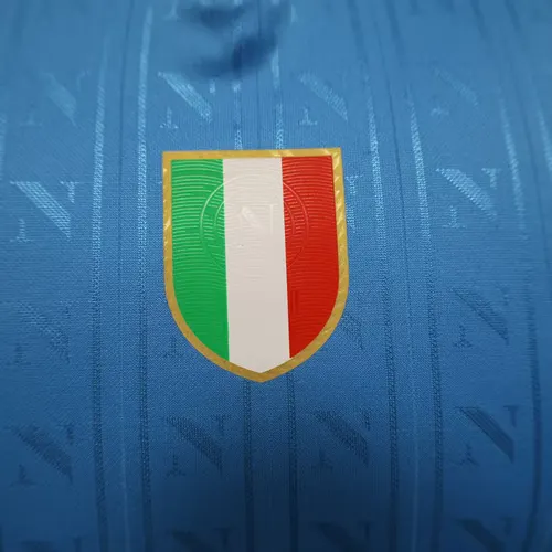 2025/2026 Player Version Napoli Home Soccer Jersey   — view 5