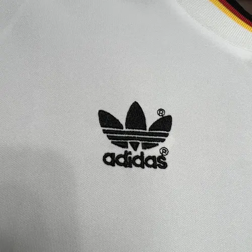 1986 Retro Soccer Jersey Germany Home — view 6