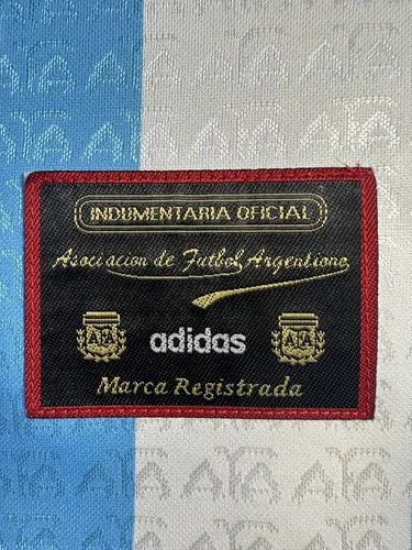 1994 Retro Argentina National Team Home Jersey   — view 7