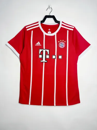 2017/2018 Retro Bayern Munich Home Football Jersey  — view 1