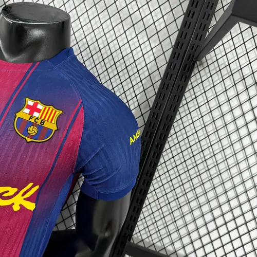 Camisa de Futebol Home Collab Barcelona x Travis Scott Versão Jogador 2025/2026  — view 8