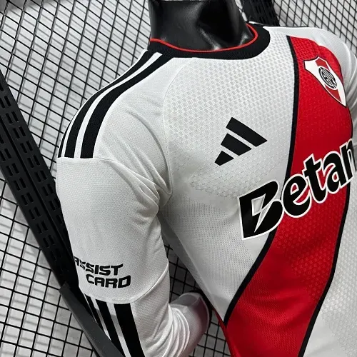 Camiseta de Fútbol Local River Plate Manga Larga Versión Jugador 2026/2027   — view 8