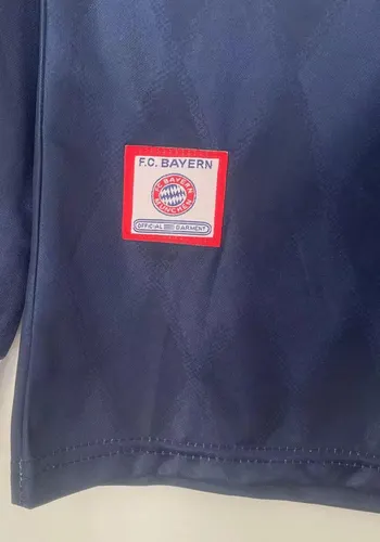 Maillot de football rétro domicile Bayern Munich à manches longues 1997/1999 lande — view 7