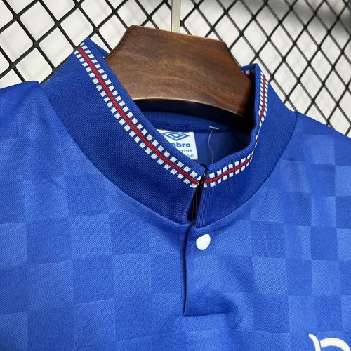 1987/1990 Retro Rangers Heim-Fußballtrikot  — view 4