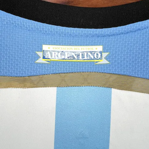 2014 Retro Argentina National Team Home Jersey  — view 8