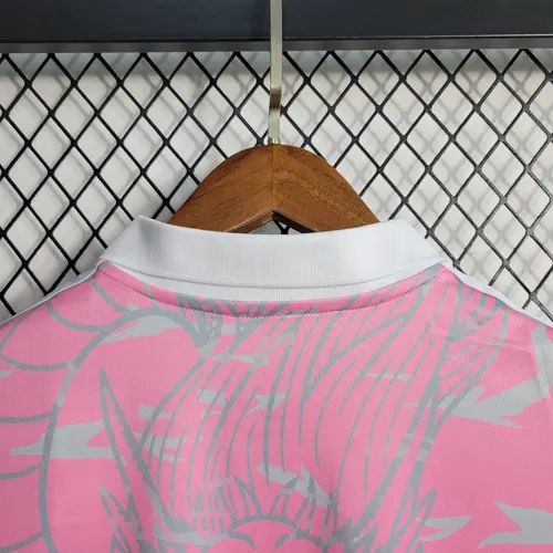 2023/2024 Real Madrid Camiseta de Fútbol Dragón Chino Rosa  — view 8
