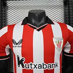 2025/2026 Versão Jogador Athletic Bilbao Camisa de Futebol Casa  — view 3
