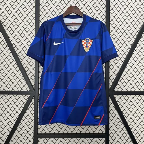 2024 Kroatien Nationalmannschaft Auswärts-Fußballtrikot AAA Fan-Qualität
