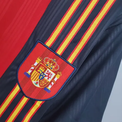 1996 Retro Spain Home Football Shirt  — view 7