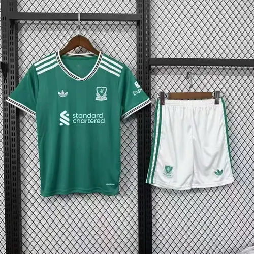 2025/2026 Liverpool Drittauswärts Fußballtrikot  Kindergröße — view 1