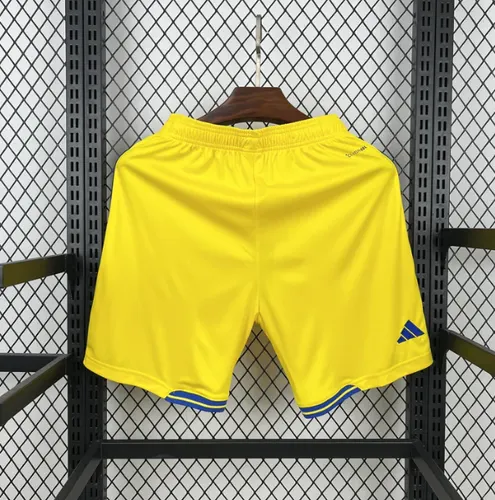 2026 Schweden Nationalmannschaft Heim-Fußball-Shorts AAA Fan-Qualität — view 2
