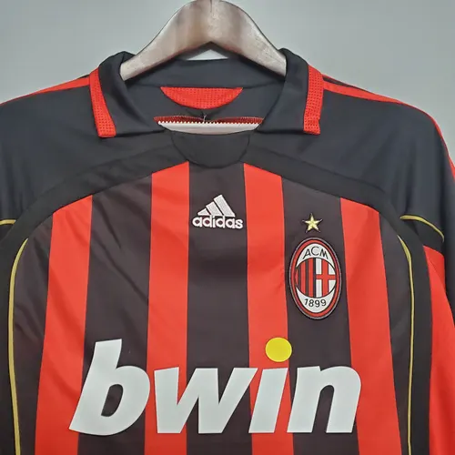 2006/2007 Retro AC Milan Heim-Fußballtrikot  — view 3